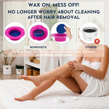 Waxing Kit WUWUVISTA 23 Items Hair Removal